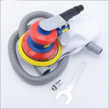 

5''/125mm air Pneumatic orbital Sander with steel spindle,air eccentric Polisher, car polishing sanding tools
