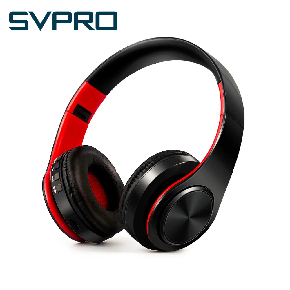 Красочные стерео аудио MP3 Bluetooth наушники Поддержка TF карты Беспроводной