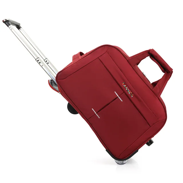 rolling suitcase bag