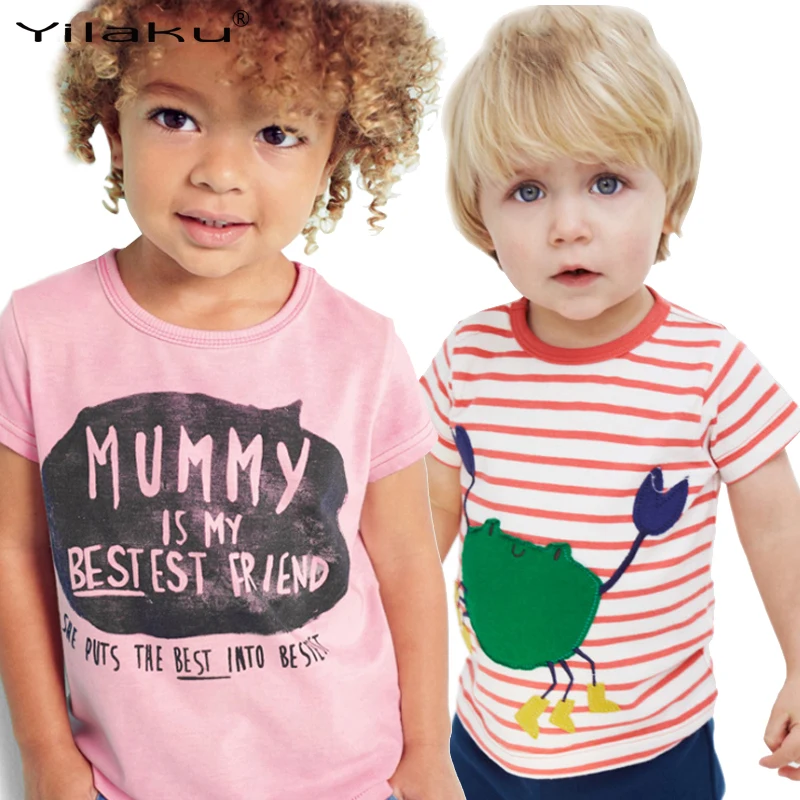 Summer Children's T shirt For Girls T shirt Boys Girls Tops Tee Shirt