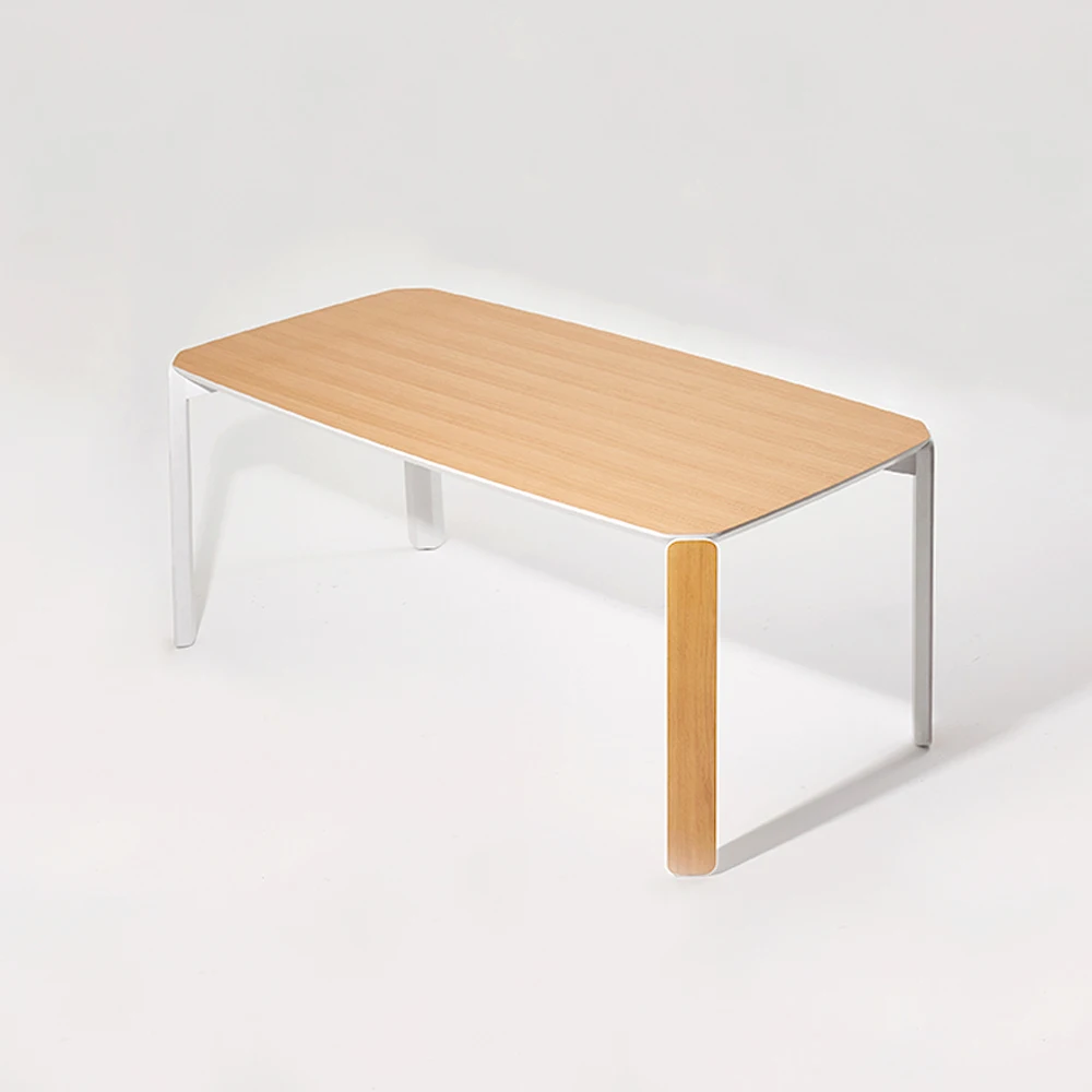 modern dining table with 1.6 meter European white oak assemble scandinavian furniture wood design by LaSelva Creative Studio modern dining table with 1.6 meter European white oak assemble scandinavian furniture wood design by LaSelva Creative Studio