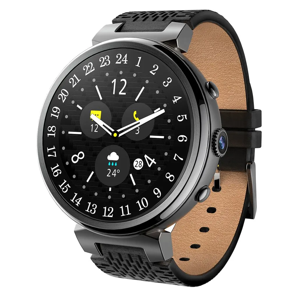 

I6 Android 5.1 Men Women's 2+16G Smart Watch Support SIM Card GPS Wifi Heart Rate Sports Wristwatch For IOS For Android