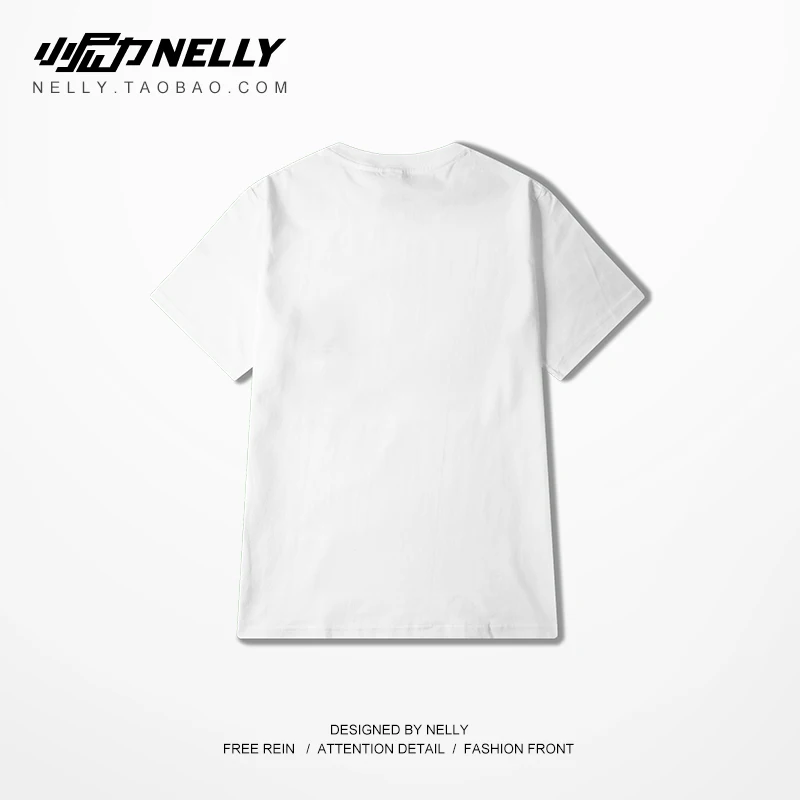NELLY 2019 летняя спортивная футболка с короткими рукавами для девочек повседневные