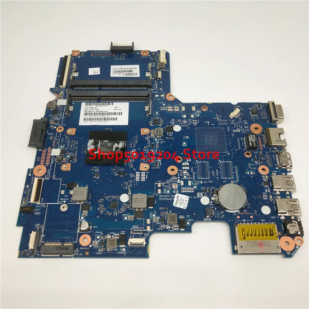 814506-501 814506-001 для HP серии 14-AF 245 G5 245-G5 Материнская плата ноутбука E1-2500u 6050A2731601-MB-A01