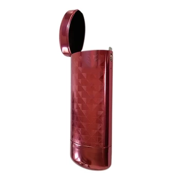 

Aluminum Lattice Patterns Optical Glasses Box Solid Color Eyewear Case Push Portable Glasses Protective Box