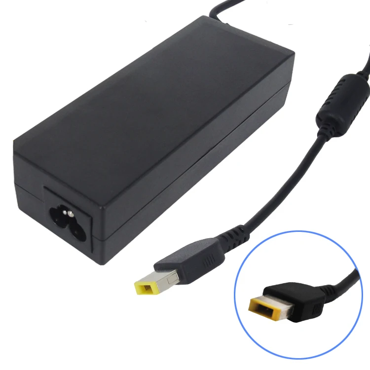 Factory Outlet,Yellow tip,20V 4.5A 90W AC Laptop Power Charger Adapter