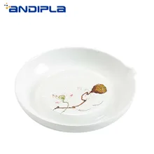 Дзен грубая керамика ручная роспись Лотос чайный горшок держатель Trivets чайный поднос китайский чайный набор кунг-фу Фруктовая тарелка подставки креативный Декор