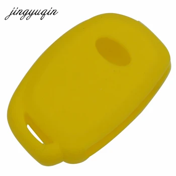 Keyforkess custodia protettiva per portachiavi in Silicone per Hyundai ix45 Santa Fe i30 i35 i40 Genesis pieghevole 4 pulsanti protezione remota - Jingyuqin custodia protettiva per portachiavi in Silicone per Hyundai ix45 Santa Fe i30 i35 i40