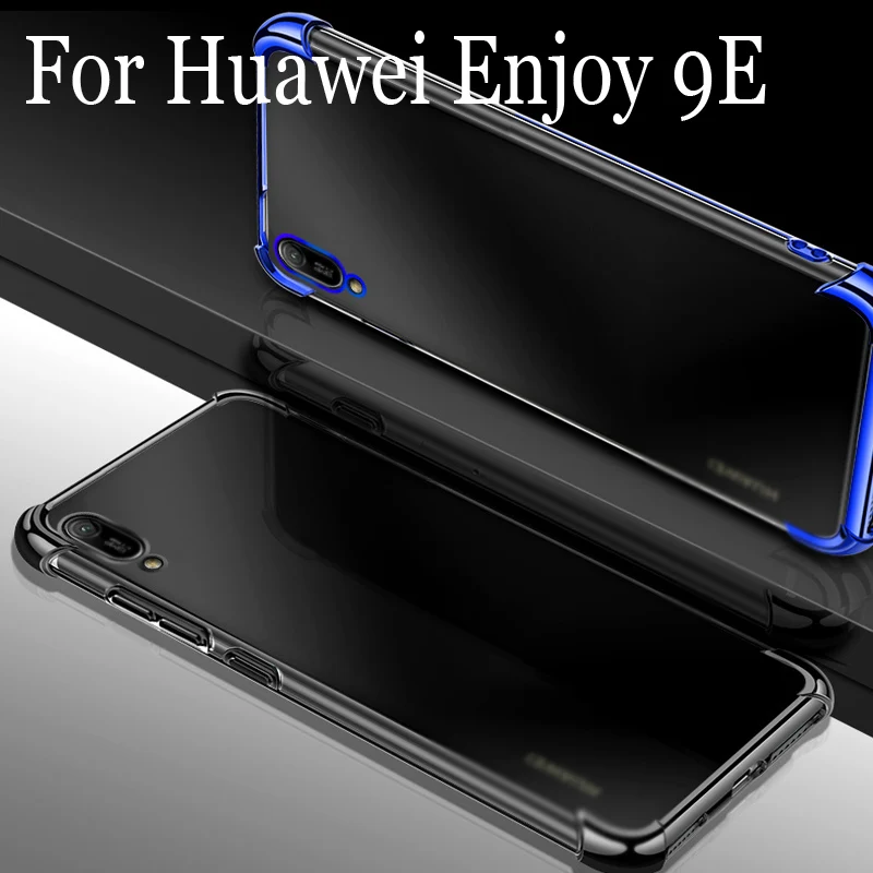 Ультратонкий Прозрачный мягкий ударопрочный чехол для телефона Huawei Enjoy 9E 9 e