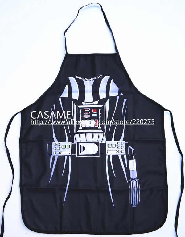 

wholesale Party Product Funny STAR WARS darth vader White Warrior Apron Character Costume Apron Cooking apron Party Apron