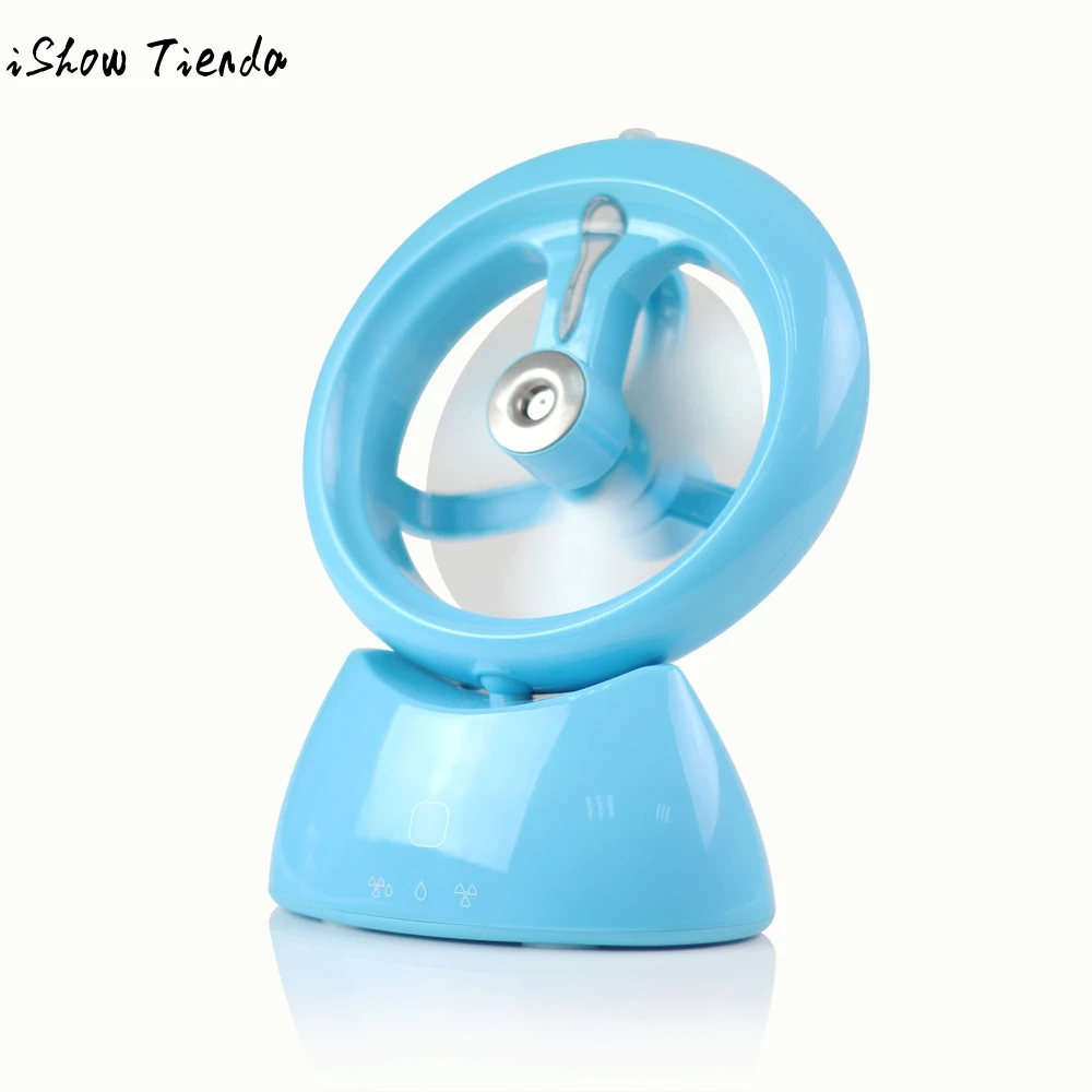 portable mini fan with light