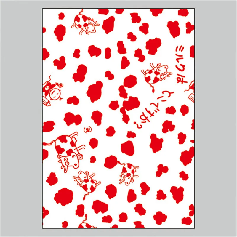 Red spots 1000 шт./лот, сделай сам, ручная работа, конфеты из нуги, упаковка, жиронепроницаемая бумага, бумага для молочных конфет, упаковочная бумага для пищевых продуктов - Цвет: Red spots