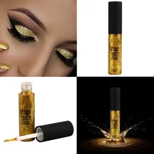 Металлический Smoky Eyes тени для век водоустойчивые, блестящие жидкости подводка для глаз тени-карандаш F718