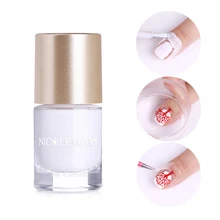 NICOLE дневник 9 мл Отшелушивающий лак для ногтей латексная жидкая лента без запаха фруктовый кутикулы защита штамповка протектор Уход за ногтями