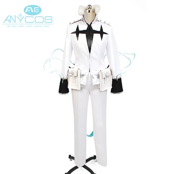 

KILL la KILL Houka Inumuta Uniform White Jacket Pants Bags For Men Anime Halloween Cosplay Costume Custom Made