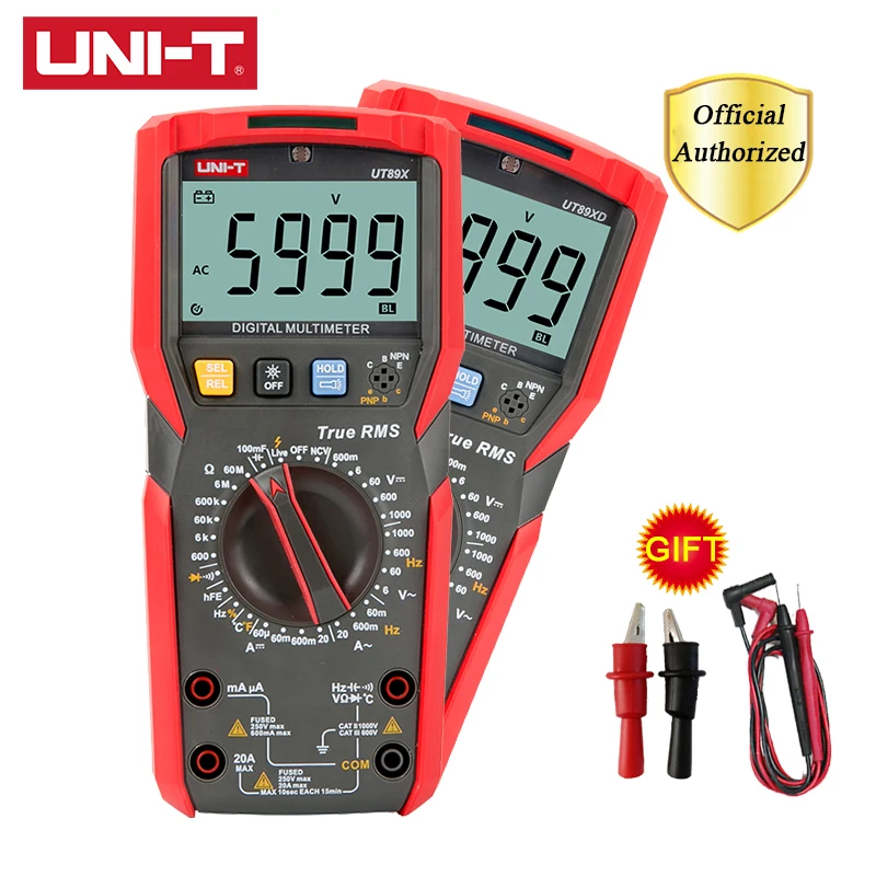 UNI T UT89X UT89XD True RMS Professional font b Digital b font font b Multimeter b