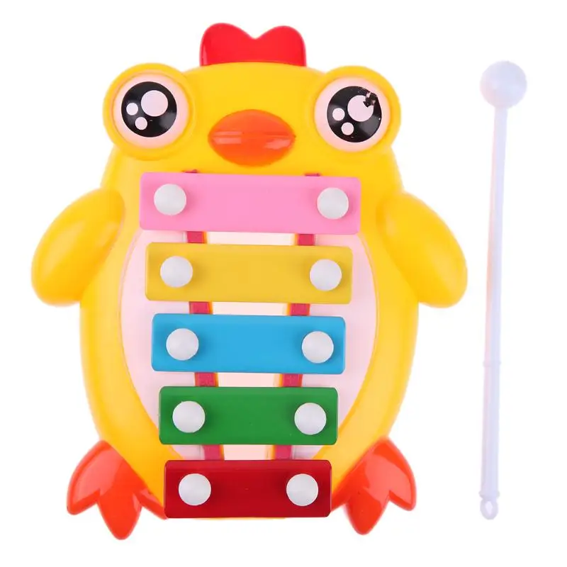 

Baby Early Musical Instrument Hand Knock Piano Animal Multicolor Xylophon Develop music Toy For Children Gifts