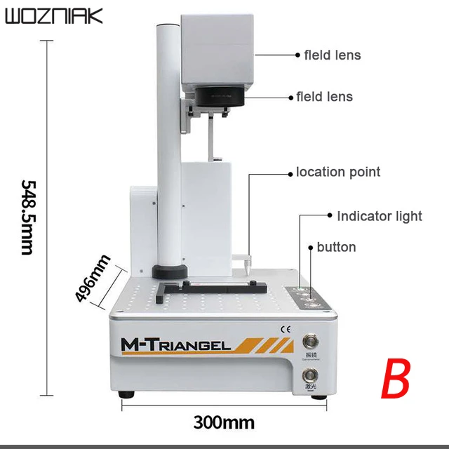 M-Triangel-Laser-Marking-Cutting-Separating-Machine-for-iPhone-XS-MAX-X-8-Back-Glass-Remover