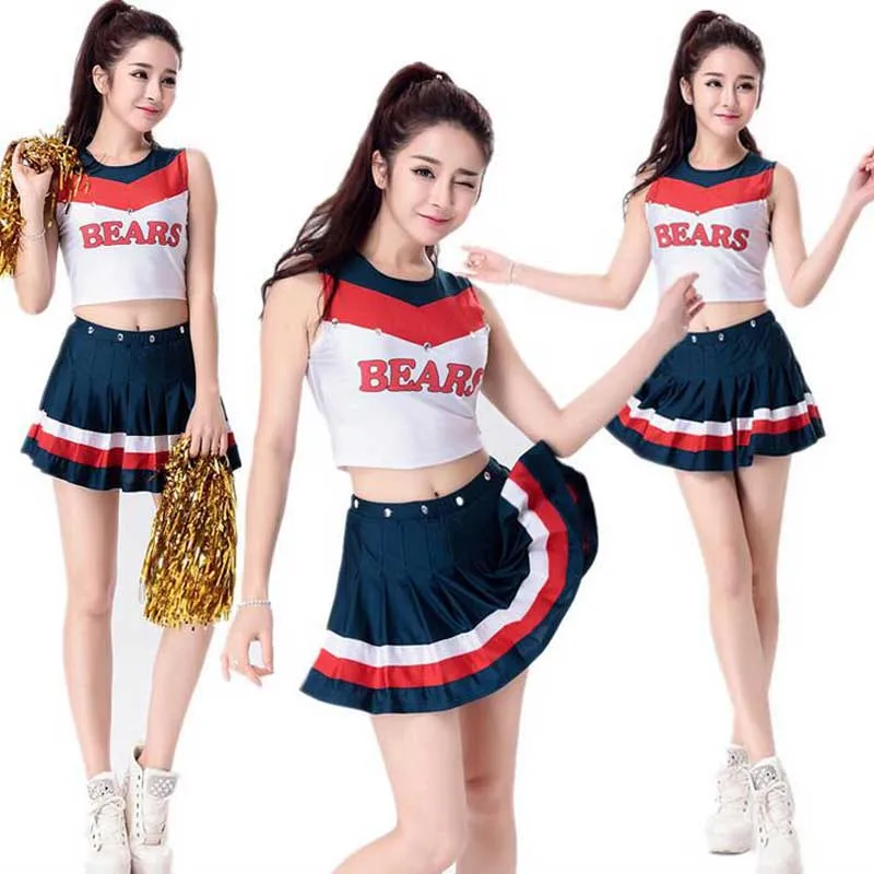 Djgrster Cheerleading Glee cheerleader Costume aerobics