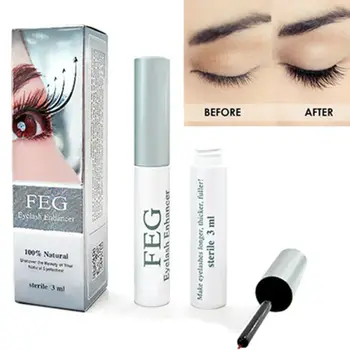 

FEG Eyelash Growth TreatmentsSerum Natural Herbal100% Original Eyelash Growth Medicine Eye Lashes Mascara Lengthening Longer