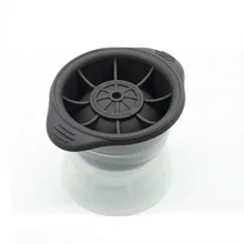 Силиконовые формы для виски, коктейлей дропшиппинг 2 шт Сфера круглые большие формы для льда портативные ледяные шарики производитель нетоксичный безопасный