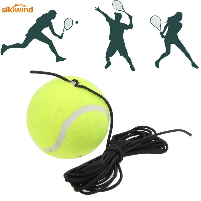 

High Quality Single Package Drill Tennis Trainer Tennis Tool with String Replacement Rubber Woolen Training Tennis Accessories