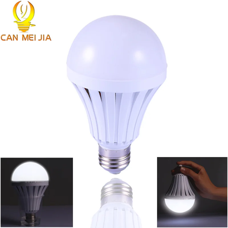 

Intelligent E27 LED Bulb Energy Saving Emergency Rechargeable Led Lamps 5W 7W 9W 12W B22 Led Lights Household Outdoor Lighting