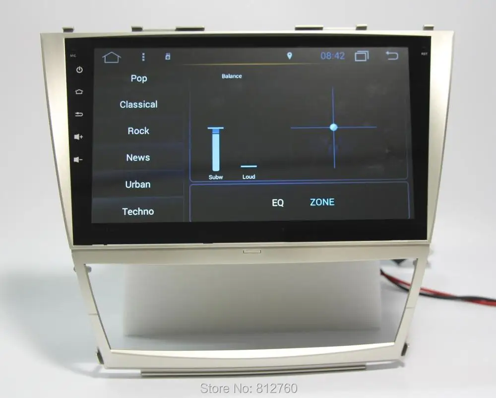 Sale Nedehe 10.1" Octa Core Android 8.1 Car Stereo For Toyota Camry 2007 2008 2009 2010 2011 Car Radio dvd GPS Navigation Bluetooth 15