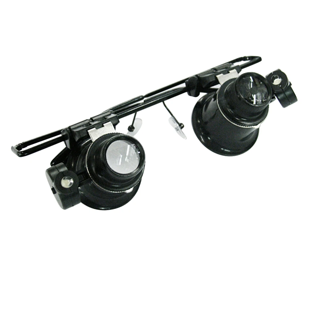 Hot 20X Adjust Lens Magnifying Glasses Double Eye Watch Repair