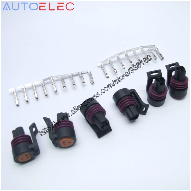 

3p car plug socket volkswagen throttle sensor plug automotive connector 12078090 Throttle Position Sensor Pigtail. GM: 12102748