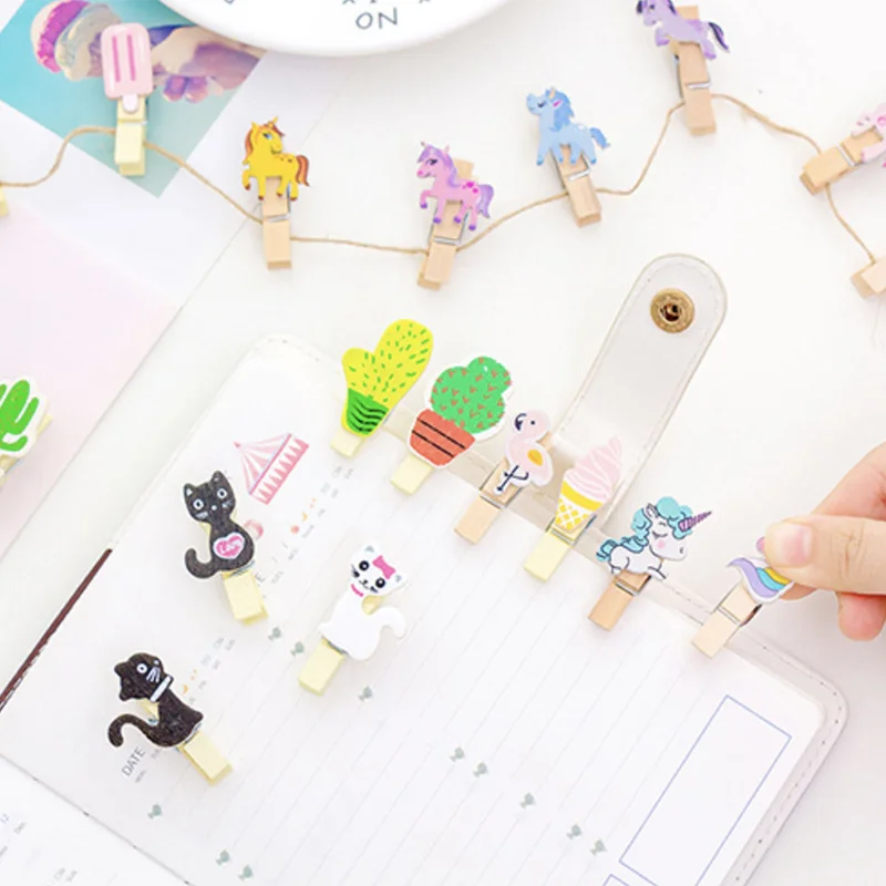 10 шт творческие Kawaii Мини фоновая фотография с изображением весеннего