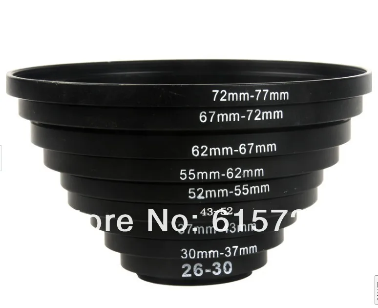Phot-R 58-52mm Metal Stepping Down Ring 58mm-52mm 58-52 Step-Down Adapter 