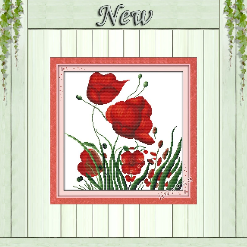 

Fly in dance flower wind diy painting counted print on canvas DMC 11CT 14CT Chinese Cross Stitch kits embroidery needlework Sets