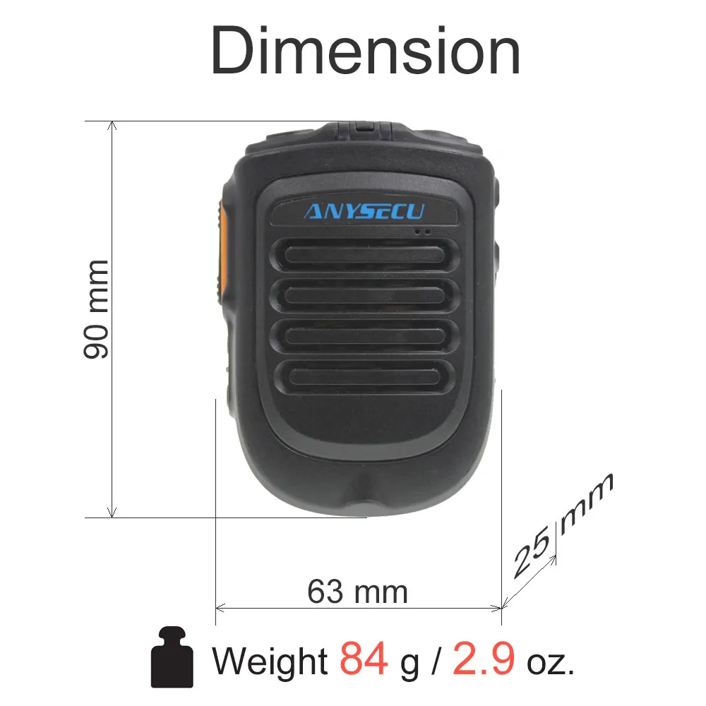 Беспроводной PTT Bluetooth громкая связь динамик B01 микрофон для POC Android сети Радио Walkie Talkie телефон работает с Zello PTT