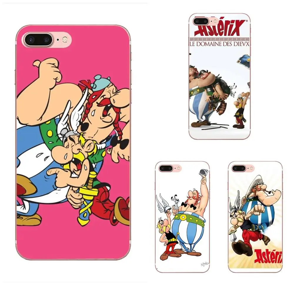 Хит продаж модные комиксы Asterix и Obelix для Galaxy A3 A5 A7 A8 A9 A9S On5 On7 Plus Pro Star 2015 2016 2017