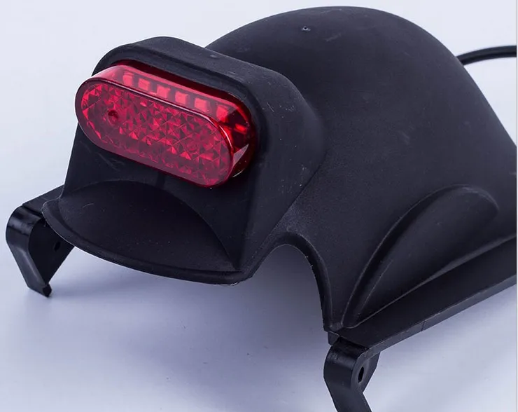 

mudguard/fender with rear light for 8inch electric scooter folding bike MTB pedal scooter mudflap dirtboard +rear lamp 36v48v