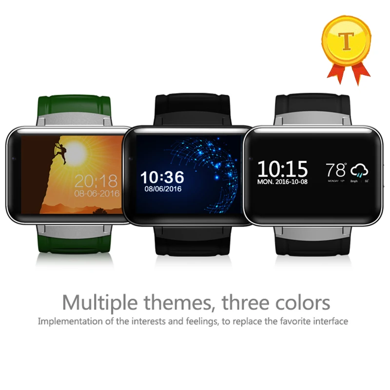 New good selling Smart Watch Android Big Screen 320*240 MTK Dual Core 1