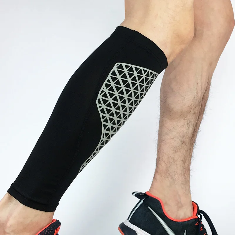 1 Pair Running Cycling Leg Warmers Football Calf Compression Sleeves