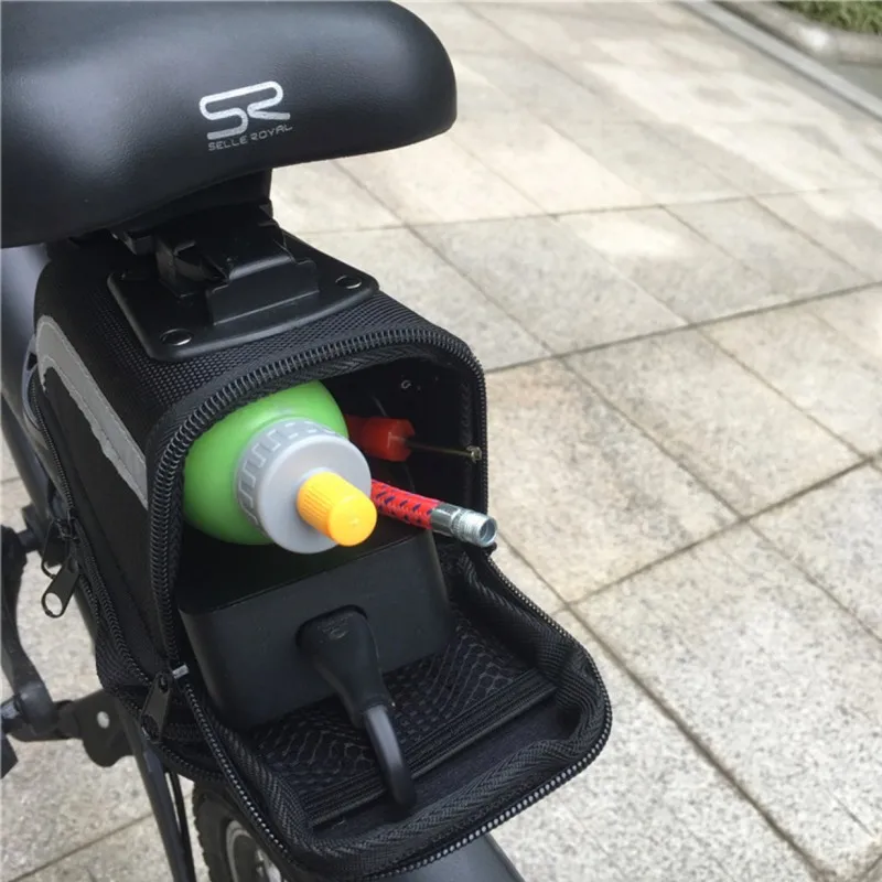 Велосипедная посылка для хранения заднего сиденья, седельная сумка для Xiaomi Mijia Qicycle EF1, умный электрический скутер, складной велосипед, электровелосипед
