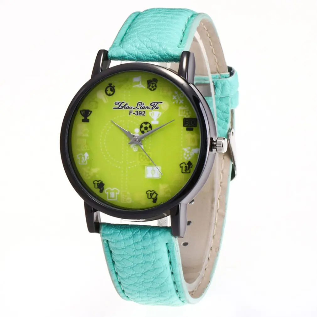 Высококачественные Фирменная Новинка выгодно F-392A Для женщин личи ремешок кварцевые часы модная популярная приятный сладкий подарок для