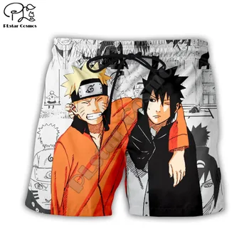 

PLstar Cosmos Uzumaki Naruto 3d Printed Shorts for Men Women Summer Beach Shorts hip hop Short Trousers Streetwear Boys