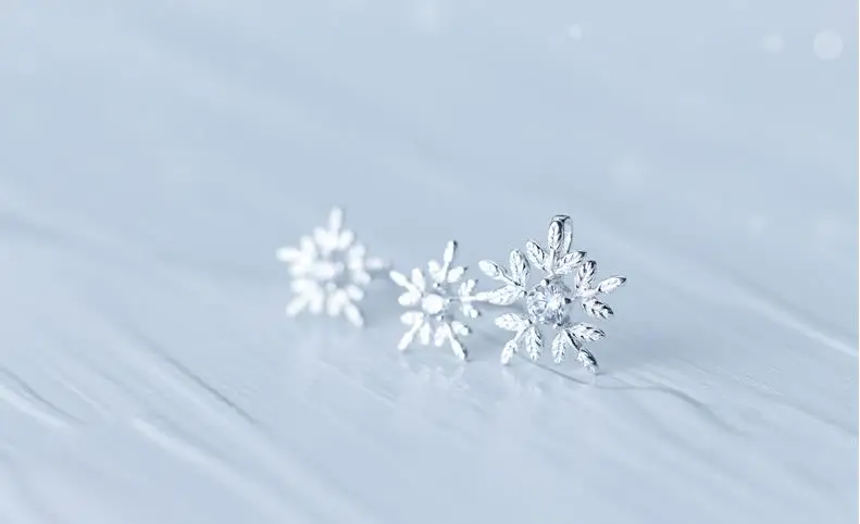 RYOUCUTE Настоящее серебро 925 пробы роскошный бренд корейский милый Цирконий снег серьги для женщин Свадебные ювелирные изделия Pendientes
