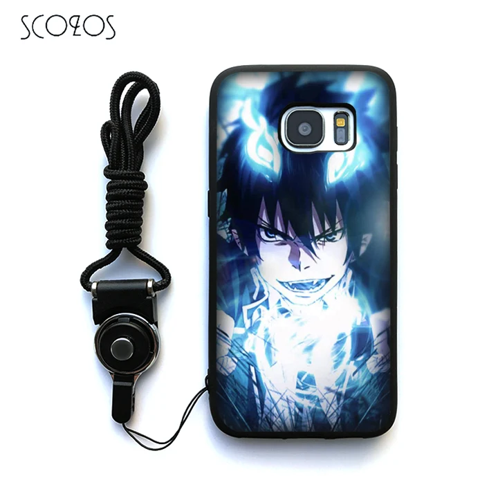 SCOZOS Blue exorcist 4 Silicone Phone Case Cover For Samsung Galaxy S6 S7 edge S8 Plus J3 J5 J7 A3 A5 A7 2016 Note 8 &ampww36 |