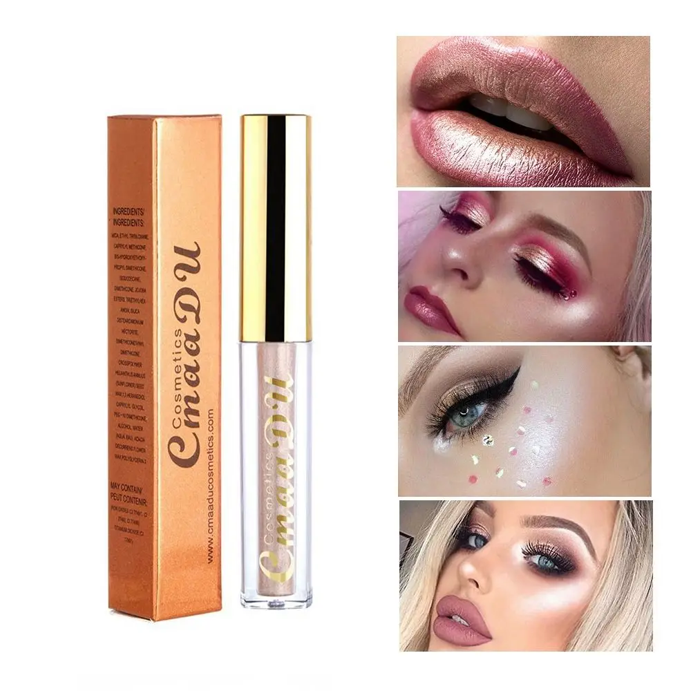 Liquid Highlighter Make Up Cream Shimmer Face Glow illuminating Makeup