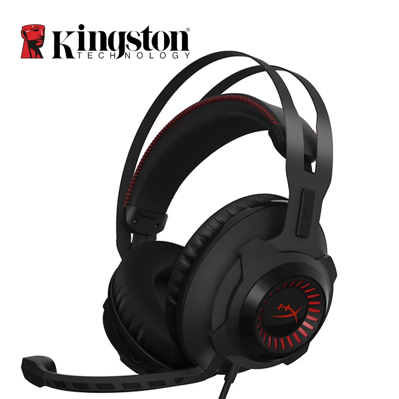 

Kingston HyperX Cloud Revolver Headphones Circumaural Noise-cancelling Steelseries Gaming Headset with Microphone For PC Phone