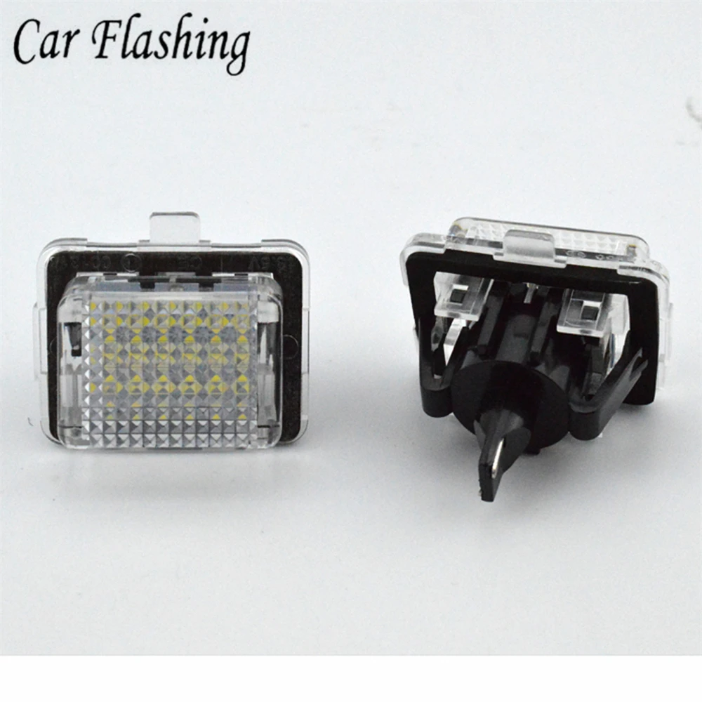 Car Flashing LED Number License Plate Light For Benz W204 5D W212 W216 W221 CanBus No Error Turn Signal 12v | Автомобили и