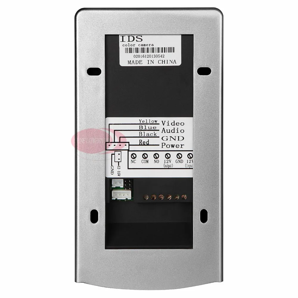 Комплект видеодомофона 1V2 для отдельно стоящего дома разблокировка по Rfid/коду