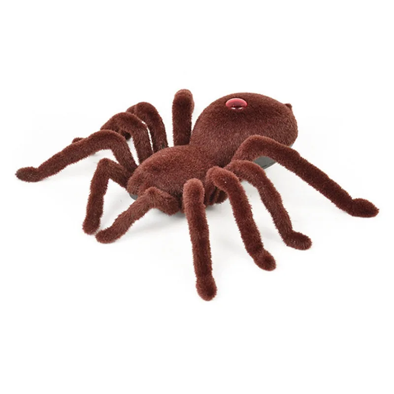 Remote Control 11inch 2CH Infrared RC Tarantula Spider Prank Toy Kid Christmas Gift 