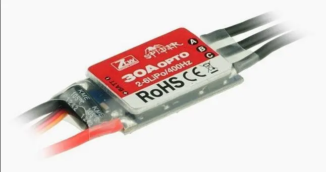 

ZTW Spider Series 2-6S 30A OPTO ESC -SimonK for Multi-Rotor copter NAZA APM