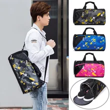 Новая Водонепроницаемая спортивная сумка для женщин для спортивного зала и фитнеса мужская тренировочная дорожная сумка для обуви уличная плечевая багажная сумка Sporttas Tassen